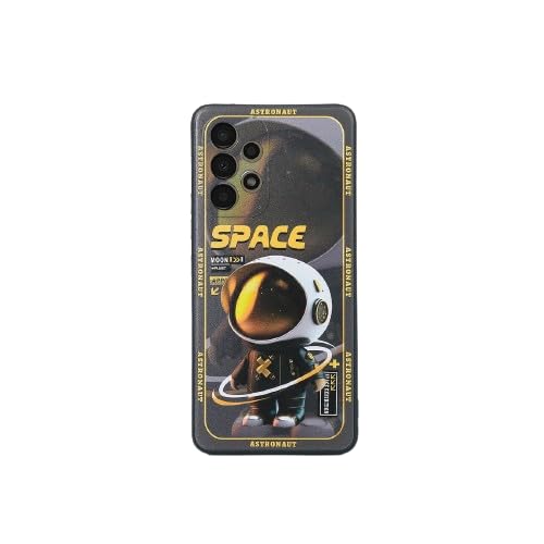 MILLION CASES Back Cover Case for Samsung Galaxy A72 Soft Flexible TPU Shockproof Protective Stellar Space Astronaut Case(Pattern1)
