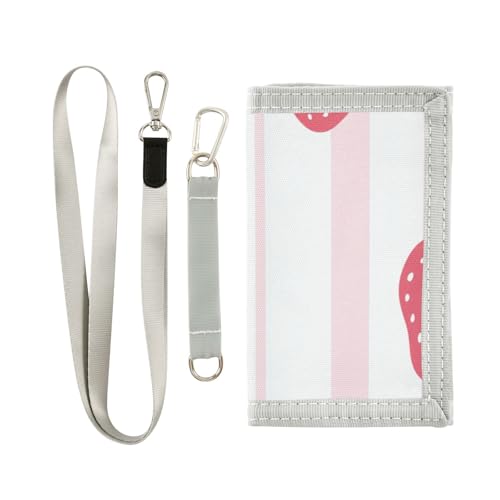 Trifold Wallet for Boys Ages 9-12 Mini Outdoor Sports Purse Coin Pocket & Card Holder, Travel Accessory Light Blue Background