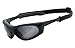 Produktbild KHS | beschlagfrei, Winddicht, HLT® Kunststoff-Sicherheitsglas nach DIN EN 166 || Multifunktionsbrille, Ballistische Schutzbrille, Schutzbrille | Brillengestell: schwarz, Brille: 101 Black Edit.