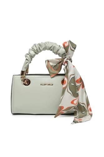 Image of Allen Solly Women's Compact Crossbody Sling Bag | Vegan Leather | Textured Finish | Lightweight & Durable | Everyday Use