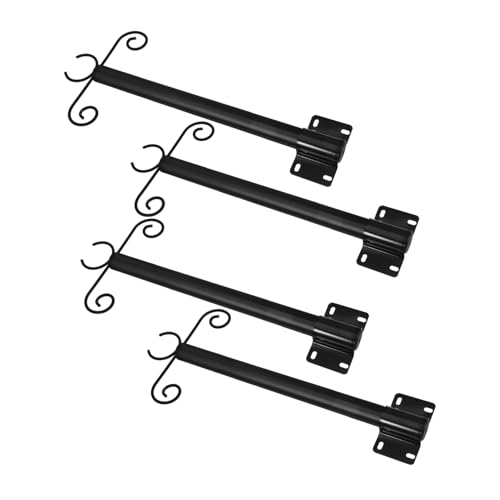 Toyvian percha exterior multifuncional para postes de luz y comederos de aves