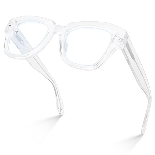 Image of VISOONE Acetate Blue Light Blocking Glasses Square with Anti Computer Glare for Gaming Women and Men GROUSE