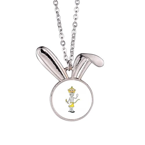 Collier pendentif chapeau de singe égyptien hypoallergénique pour peaux sensibles sans irritation