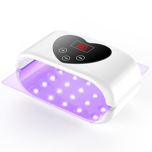 Winartton UV Light for Resin Curing - Double Sided UV Resin Light Fast & Both Side Curing UV Resin Lamp for Resin Jewelry Making