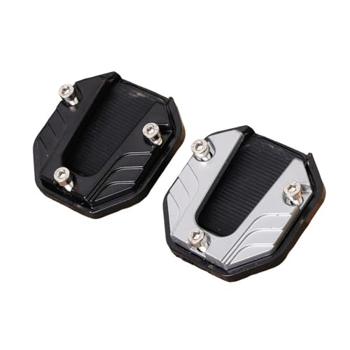 Plaque support latéral béquille universelle moto en aluminium usiné de haute précision