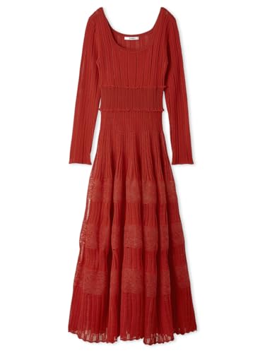 [スナイデル] レースクロシェロングドレス SWNO255152 レディース RED 0