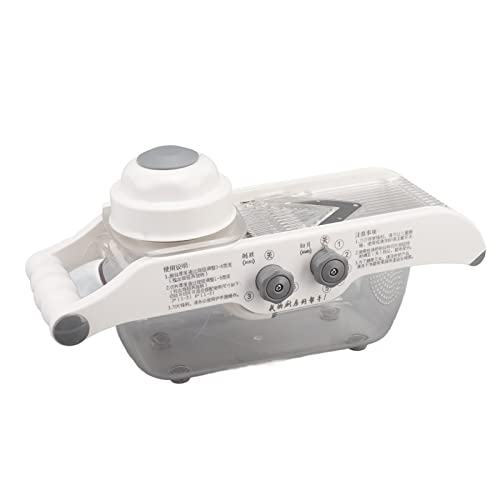 Cortador de verduras de acero inoxidable con protector de mano de una pieza para cocina 8