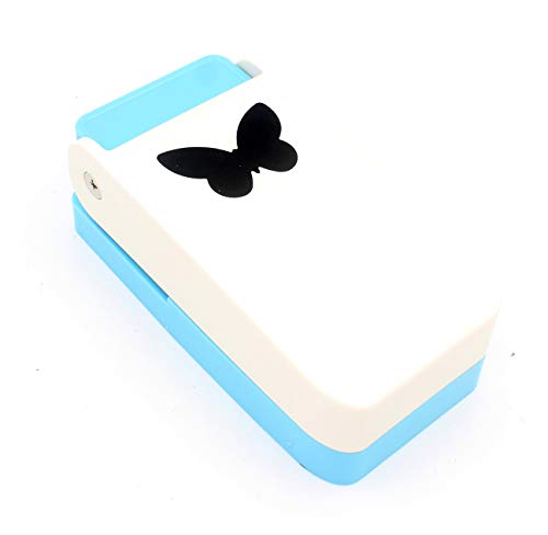 Kucaa Handmade Scrapbooking 1.5 Inch 38Mm Size Craft Lever Punch Embossing Puncher Mini Fancy Punch (Butterfly-1.5Inch) #TOP2