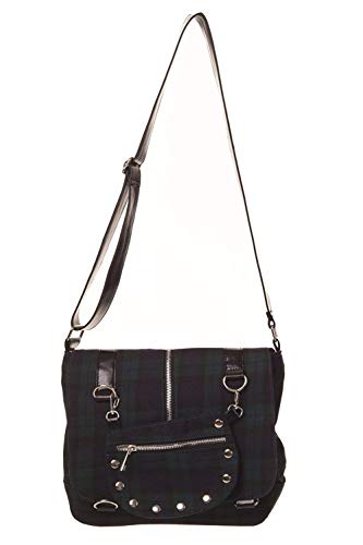 Banned Scozzese Borsa a Tracolla - Rosso Scozzese