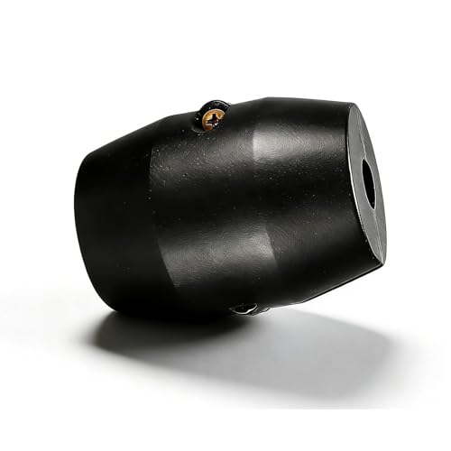 ZIJIANG Schlauchgewicht Schwarz, Ausziehbare Wasserhahn Schlauch Gewicht, 1 cm Innendurchmesser, Wasserhahn Küche Gewicht mit Schrauben, Passend für Meisten Wasserhahnschl