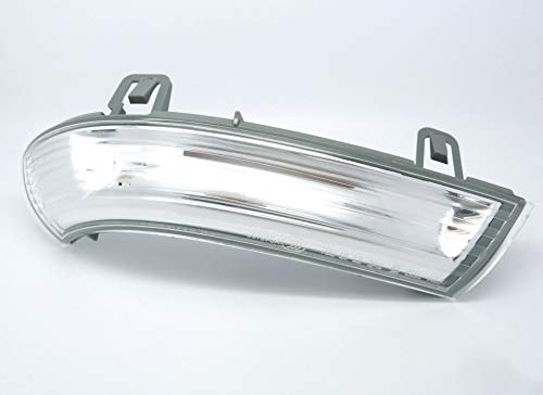 Genuine Volkswagen VW Wing Mirror Indicator Turn Signal Repeater Lens Light with LED Bulbs Right Side 1K0949102