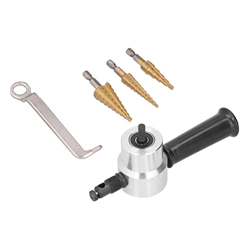 Set Roditrice a Doppia Testa con Design Omico per Foratura di Metalli e Piastre, Compatto e Facile da Usare