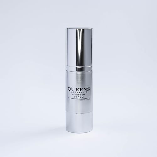 Queens Australia Peptide Eye Cream- Skin Renewing, Reduces Wrinkles and Fine Lines