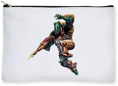 CafePress Beast Wars: Tigatron Zipper Makeup Pouch, 8.5"x6"