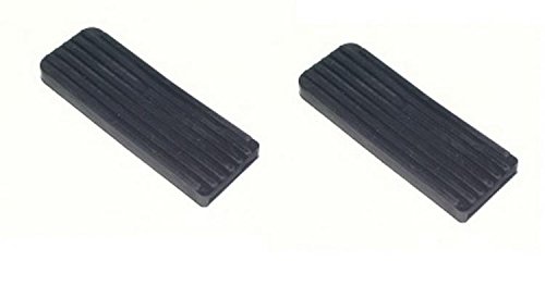 INSERTI NERI PER FERMO PRUA CONFEZIONE 2 PEZZI ACCESSORI BARCA CARRELLO NAUTICA