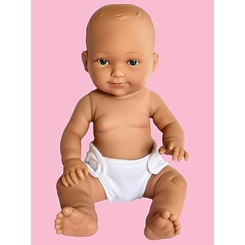 Baby Doll Diapers- Ann Lauren Dolls 4 Pack Baby Doll Diapers- Fits 15" to 16" Baby Dolls- Doll Clothes Cover