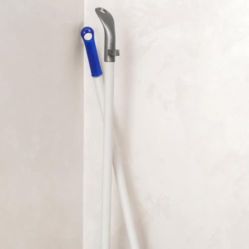 Alipis 2st Besenzubehör Ersatz-kehrschaufel-besenstiel Endkappen Für Kehrschaufeln Ersatzgriff Für Besenstielrohr Griff Für Schrankstange Besenstielkappe Kehrmaschinengriff Plastik Blue