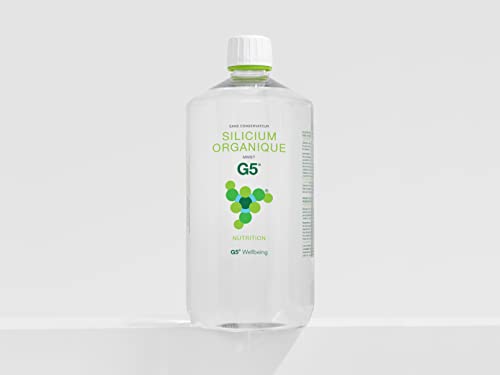 G5 Organic Silicon Liquid Novel Food Supplement 4 X 1L