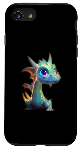 �I�p�[���̐Ԃ����h���S��-�N���X�^���L�p���A���ȃA�[�g�B �X�}�z�P�[�X iPhone SE (2020) / 7 / 8 �p