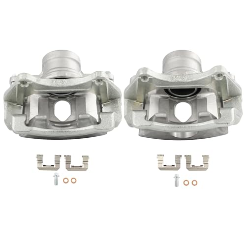 Image of 19B6412A 19B6413A Front Left & Right Disc Brake Calipers Assembly