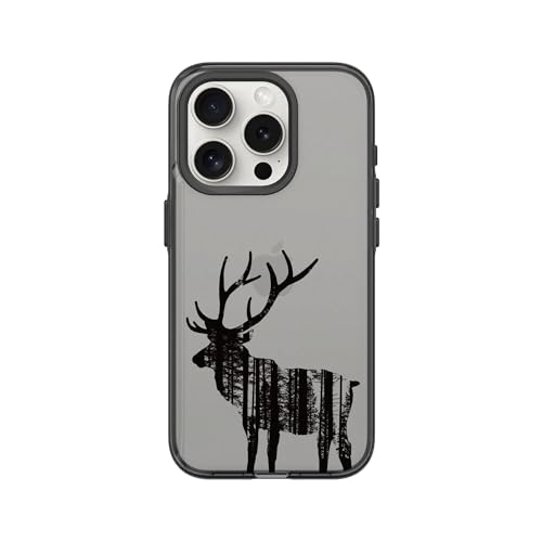 Coque iPhone 15 Pro RhinoShield JellyTint Noir | Protection haut de gamme aux normes militaires