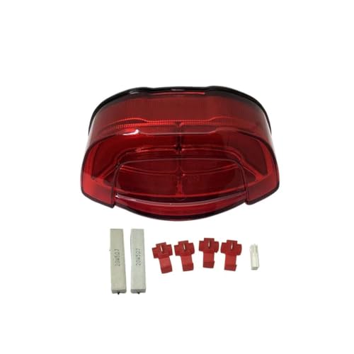 Luz trasera LED integrada roja para moto compatible con CB650R y CBR650R 2019-2023