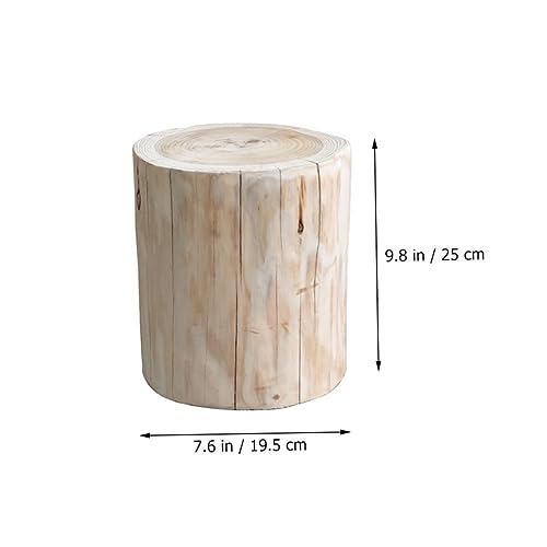 MUSISALY Banquinho De Madeira Maciça Banquinho De Madeira Pequeno Banquinho De Madeira Decorativo Ba