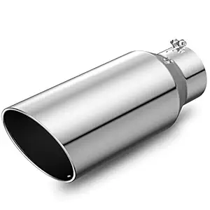 IFOKA 4 Inch Inlet Exhaust Tip, Exhaust Tips 4
