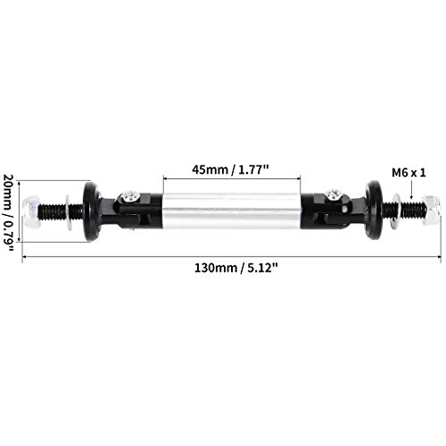 Barras de soporte ajustables para parachoques X AUTOHAUX contra vibraciones en carretera 3