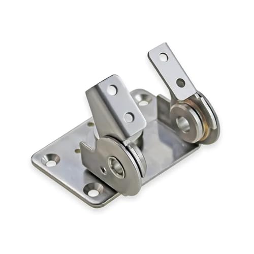 Charnière à couple en inox 304 double axe réglable haute précision