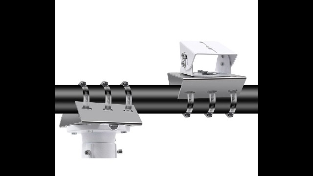 Supporto montaggio a palo per telecamere CCTV Bullet / Speed Dome