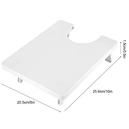 Aqur2020 Sewing Machine Table, Abs Plastic Mini Sewing Machine with Extension Table Extension Board, White, 25 cm x 20 cm x 1 cm - Image 3