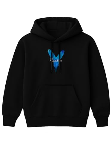 Image of Mens Printed Hoodie for Men Premium Casual Sweatshirt Man, Branded and Comfort Stylish Hoodies for Men Regular Fit Stylish Wear