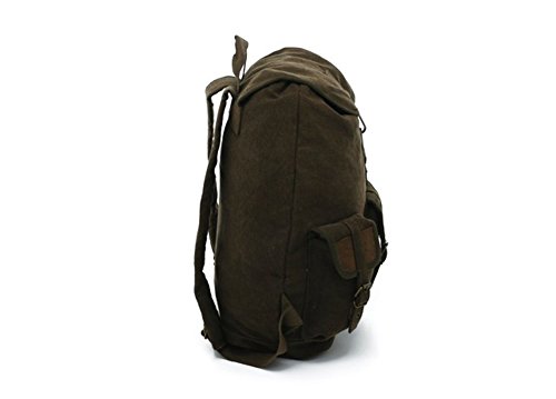 Rothco Brown Vintage Wayfarer Backpack with Leather Accents2