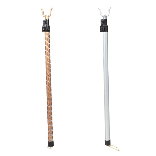 Unomor Outdoor Clothesline Prop Pcs Retractable Clothesline Poles Aluminum Alloy Clothes Drying Pole Laundry Reaching Tool