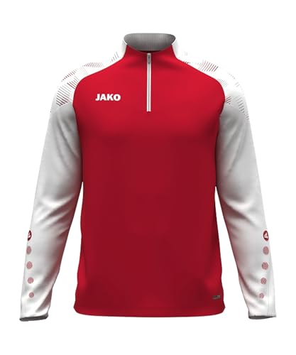 Ziptop Sonic JAKO enfants veste de sport respirante rouge 128