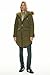 Orolay Women's Thickened Down Jacket Winter Warm Down Coat ArmyGreen
