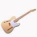 RSW DIY Electric Guitar Kit - Semi-Hollow Body with F-Hole - Pre-Wired Electronics (No Soldering) - Unfinished Basswood T-Style Guitar Building Project for Beginners
