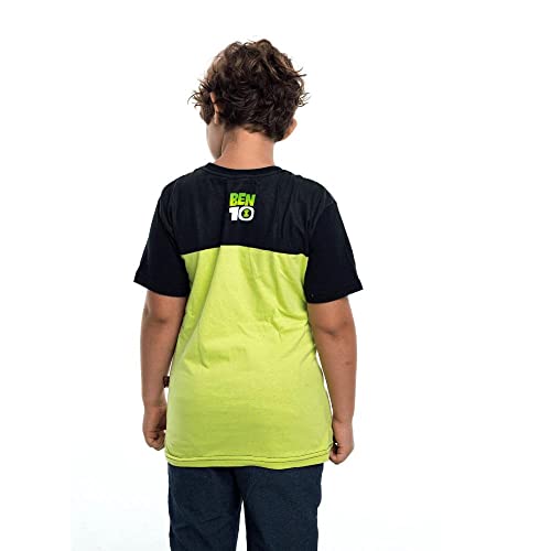 Camiseta Ben10 Infantil Uniforme, Piticas, Infantil Unissex, Verde, 4