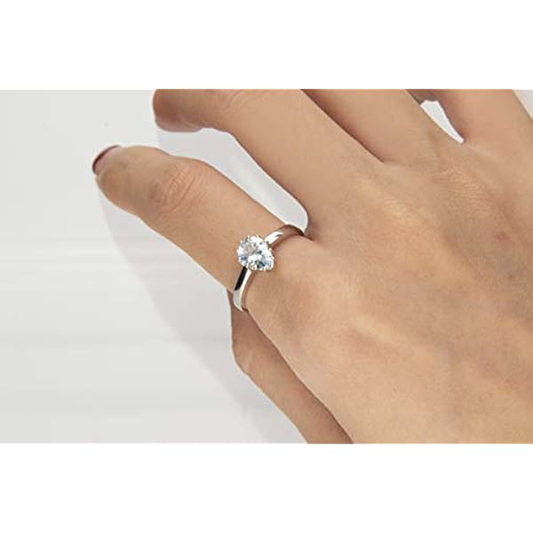 Gin & Grace Eternity, 10 karaat witgoud blauw, natuurlijke aquamarijn eternity, belofte een belofte ring voor vrouwen