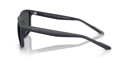 Image of Armani Exchange mens Ax4149su Universal Fit Square Sunglasses