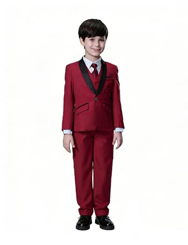 Costume garçon confortable coupe slim ajustée pour éviter les plis