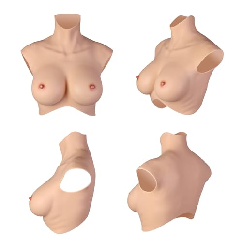Realistic Breast Forms Silicone Breastplate for Crossdresser Drag Queen Mastectomy Transgender ladyboy Cosplayer2