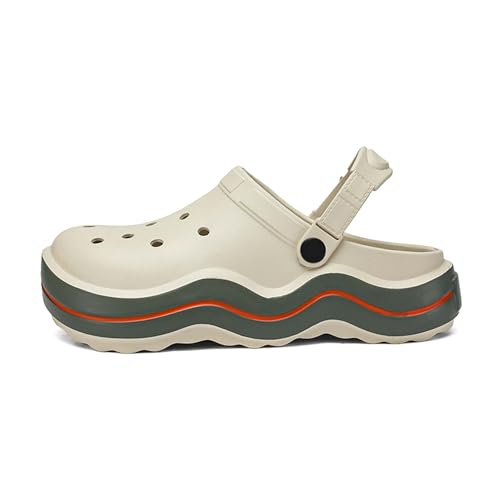 Men's Sports Sandals Women's Clogs Garden Shoes Adjustable Two Wear Mule Slippers Anti-Slip Quick-Drying Beach Shoes, Breathable and Comfortable2