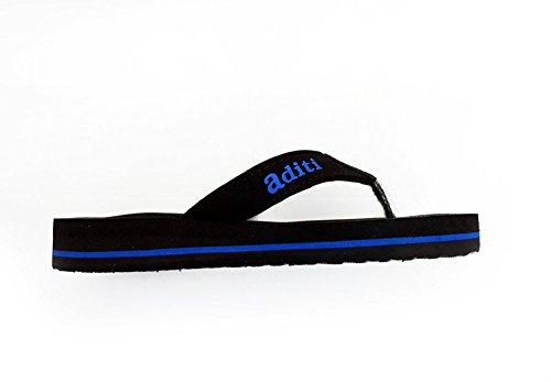 aditi Anti Foot Pain Healthcare MCR Slipper for Women - Black - 5