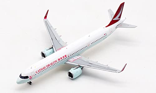 JC Wings for Cathay Dragon Airbus A321NEO B-HPB 1:400 DIECAST Aircraft Pre-builded Model
