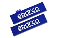SPARCO SPC1204BL Seat Belt Padding Blue, 2 Units
