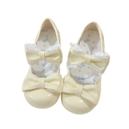 Cute Lolita Bow Ballet Flats Round Toe Mary Jane Style Flat Shoes for Women