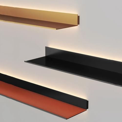 Étagère flottante LED moderne pour valoriser vos objets de décoration