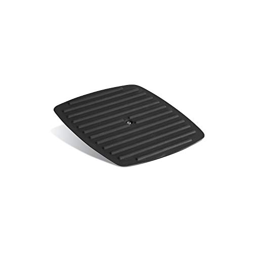 Image of Tramontina Bestow Enameled Cast Iron 11-Inch Grill Pan with Press, Red